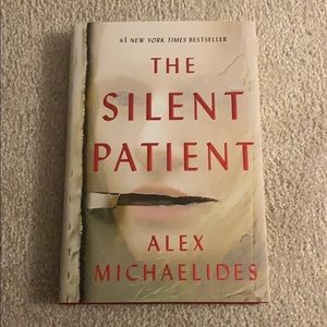 The Silent Patient hardcover book